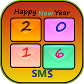 New Year SMS icon