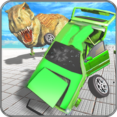 Extreme Car Crash Destruction: Dinosaur Demolition icon