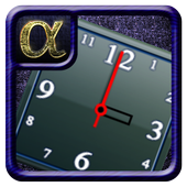 Alpha Analog Clock Widget icon