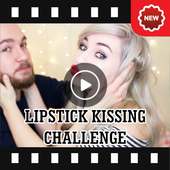 Lipstick Kissing Challenge