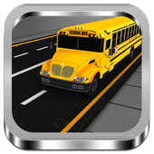 Real School Bus Driver 3D icon