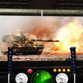 Tank battle world simulator icon