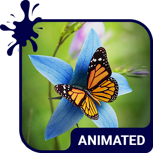 Butterfly Animated Keyboard + Live Wallpaper icon