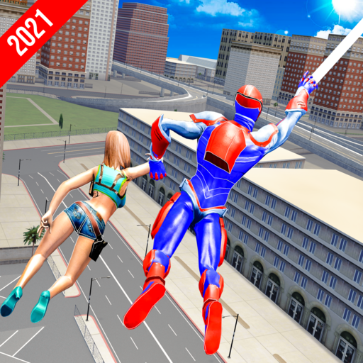 Rope Hero Man: Spider Miami City Gangster icon