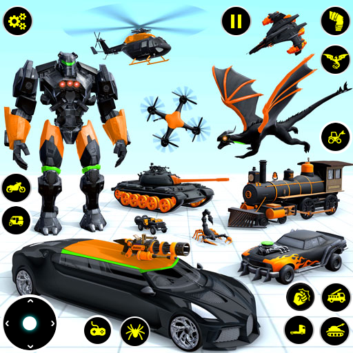 Robot Car Game Limo Robot Game icon
