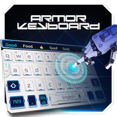 white machine robot ai keyboard future tech icon