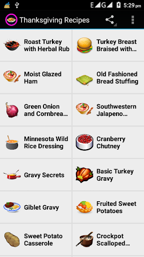 Thanksgiving Recipes screenshot 2