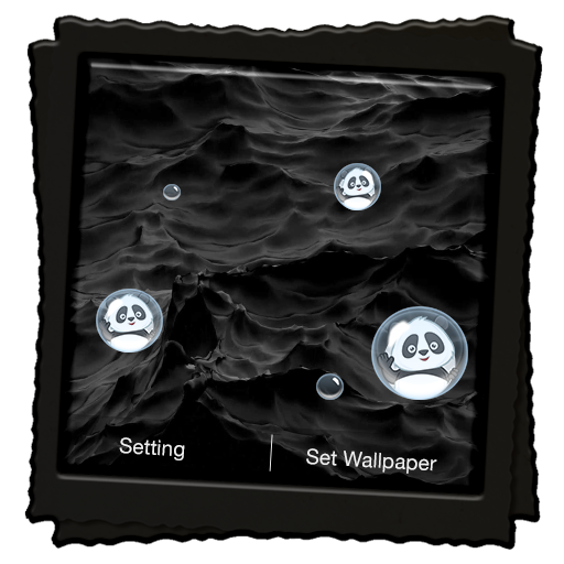 Black Water Live Wallpaper icon