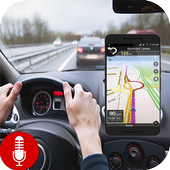 Voice Gps Navigation &amp; Maps Tracker icon