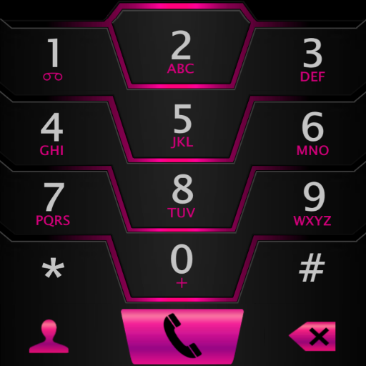 THEME DARKCITY PINK EXDIALER icon