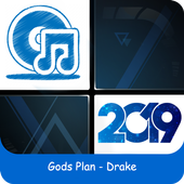 Gods Plan - Drake Piano Tiles 2019 icon