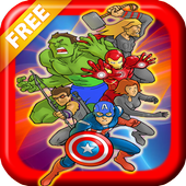 Superhero Games Free : Memory icon