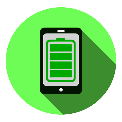 Phone &amp; Smartwatch Battery Level icon