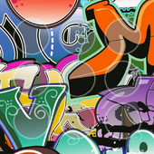 Graffiti Lock Screen Themes icon