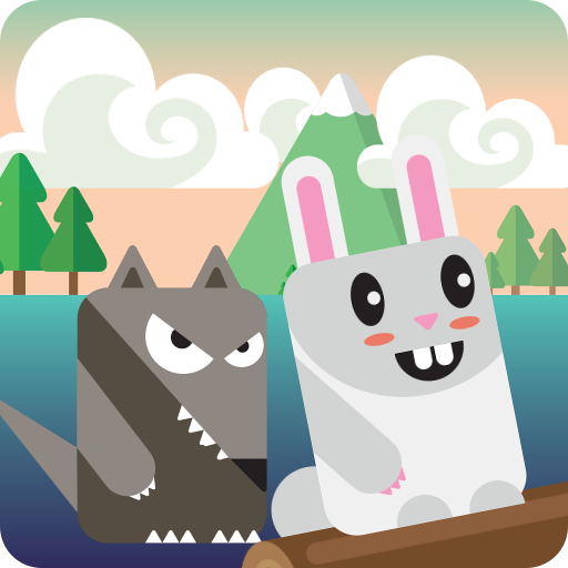 Rabbit Escape - A River Crossing Game icon