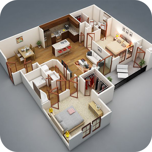 House Plan Ideas 3D icon