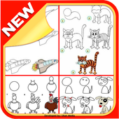Drawing Kids Tutorials أيقونة