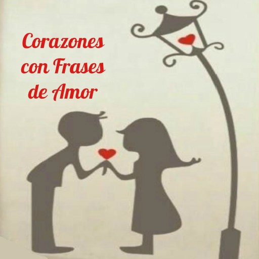 Imagenes de  Corazones con Frases de Amor أيقونة
