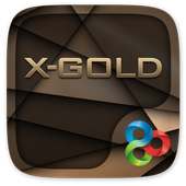 X-Gold Go Launcher Theme on 9Apps