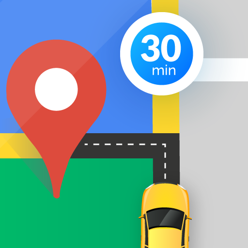 GPS Navigation-Maps Traffic &amp; Tourist Route Finder icon