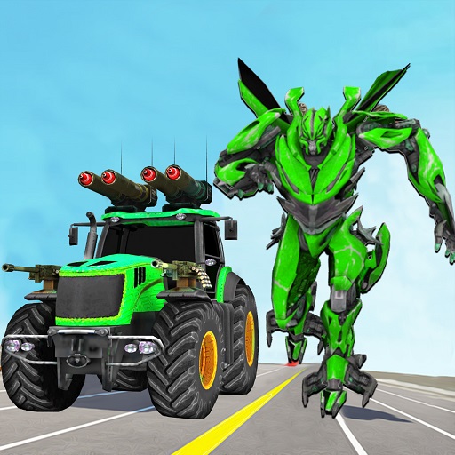 Flying Robot Tractor Transforms Games icon