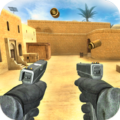counter terrorist 2 machine gun shooting strike icon