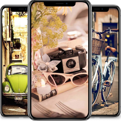 Vintage &amp; classic wallpapers icon