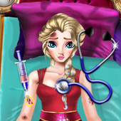 Ice Princess College Injury Doctor Game icon