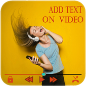 Add Text to Video : Add Video to Watermark icon