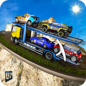 Off-road Car Transporter Truck icon