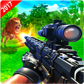 Animal Hunting Sniper lion Shooting 2017 icon