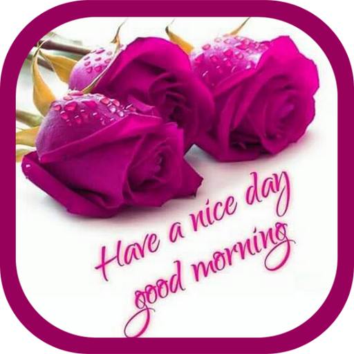 Good Morning Images and Gif Flowers 2020 icon