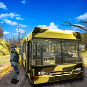 US Army Transport Bus Driver Duty: Army Bus Game icon