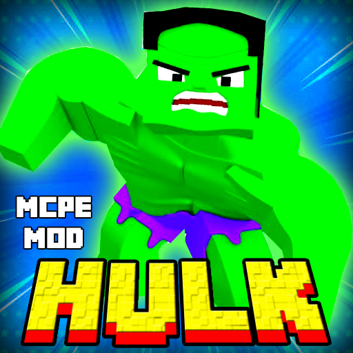 HuIk Mod in MCPE   Incredible Superheroes Skins PE icon