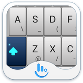 ikon TouchPal Blue Keyboard Theme
