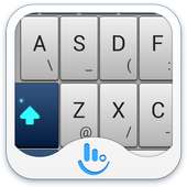 TouchPal Blue Keyboard Theme on 9Apps