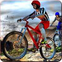 BMX Bicycle Offroad Tracks Racing Stunts