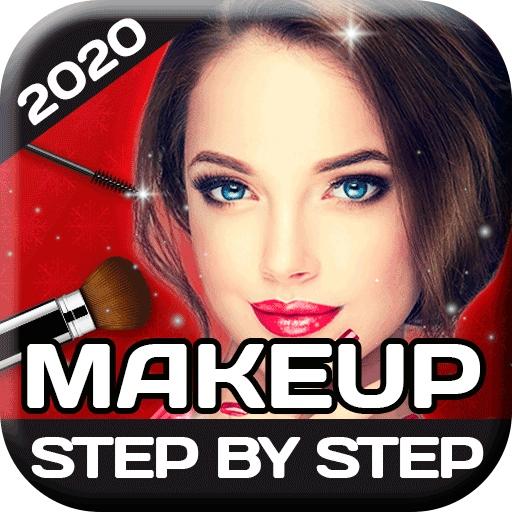 Make Makeup Step by Step in English Free icon