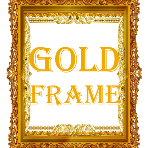 Golden Royal Photo Frame Maker icon