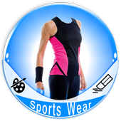 Women Sports Wear Foto Editor icon