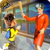 Scary Evil Teacher Games: Neighbor House Escape 3D