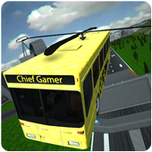 Helicopter Soccer Bus SIM 16 icon