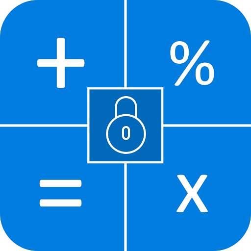 Calculator Vault - Photo &amp; Video Hide Contact lock icon