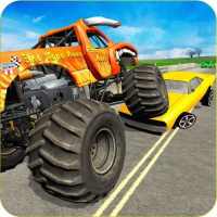 Monster Truck Traffic Destruct on 9Apps