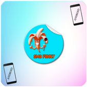 funny sms &amp; android ringtones icon