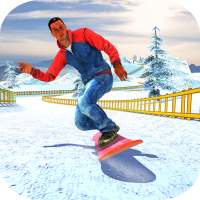 Snowboard Downhill Ski: Skater Boy 3D