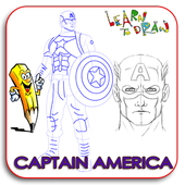 Learn to Draw Capt America icon