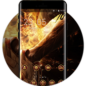 Fire Hot Guy Sport theme Free  HD Wallpaper icon