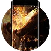 Fire Hot Guy Sport theme Free  HD Wallpaper