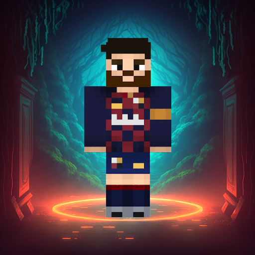 ikon Messi Skin for Minecraft